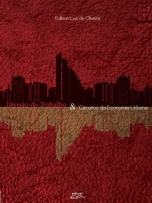 cover image of Divisão do trabalho & circuitos da economia urbana